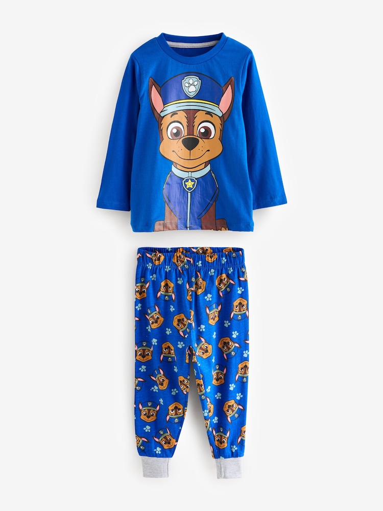 Vanilla Underground Blue Boy's Character 100% Cotton Pyjamas 2 Pack - Image 3 of 3
