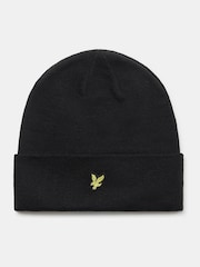 Lyle & Scott Black Beanie - Image 1 of 2