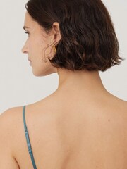 Jigsaw Blue Modal Lace Vest - Image 6 of 7