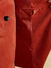 Fernhill Orange Corduroy Double Breasted Blazer - Image 11 of 12