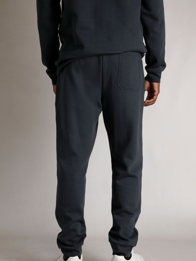 Weird Fish Blue Ainsley  Branded Premium Joggers - Image 2 of 7