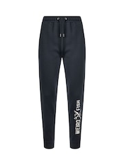 Weird Fish Blue Ainsley  Branded Premium Joggers - Image 6 of 7