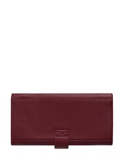 Weird Fish Red Almila Plain Vegan Leather Purse - Image 2 of 3