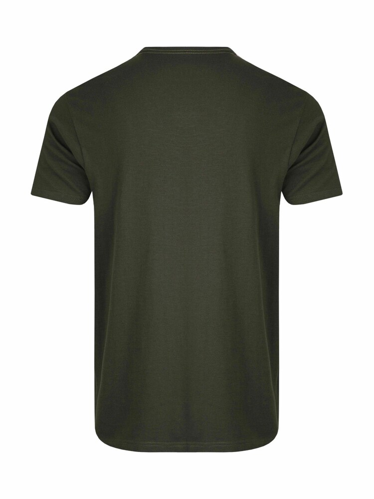 Weird Fish Green Dark Sky 100% Cotton Graphic T-Shirt - Image 7 of 7