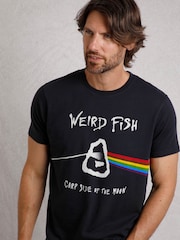 Weird Fish Blue Carp Side Artist 100% Cotton T-Shirt - Image 1 of 6