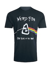 Weird Fish Blue Carp Side Artist 100% Cotton T-Shirt - Image 5 of 6