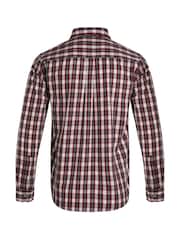 Weird Fish Blue Weird Fish Lando Long Sleeve 100% Cotton Check Shirt - Image 6 of 6