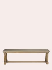 Laura Ashley Oak Wellington Dining Bench - Image 2 of 5