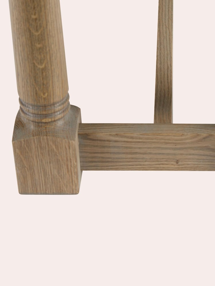 Laura Ashley Oak Wellington Dining Bench - Image 5 of 5