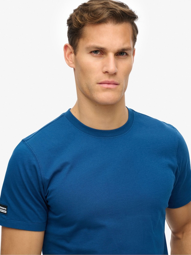 Superdry Blue City 100% Cotton T-Shirt - Image 3 of 5