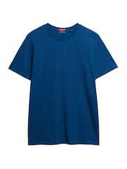 Superdry Blue City 100% Cotton T-Shirt - Image 4 of 5