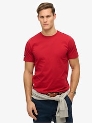 Красный - Superdry City 100% Cotton T-Shirt - Image 1 of 4