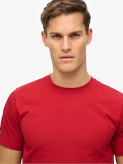 Красный - Superdry City 100% Cotton T-Shirt - Image 3 of 4