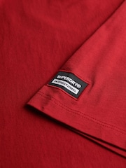 Красный - Superdry City 100% Cotton T-Shirt - Image 4 of 4