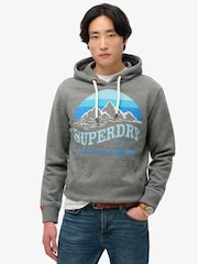 Superdry Grey Great Outdoors Relaxed Hoodie - Image 1 of 6