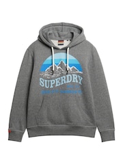 Superdry Grey Great Outdoors Relaxed Hoodie - Image 4 of 6