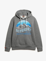 Superdry Grey Great Outdoors Relaxed Hoodie - Image 5 of 6
