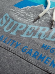 Superdry Grey Great Outdoors Relaxed Hoodie - Image 6 of 6