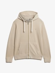 Бежевый - Superdry 100классическое худи на молнии из % хлопка - Image 4 of 5