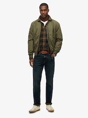 Superdry Green Lightweight Ma1 Bomber 100% Cotton Jacket - Image 2 of 6
