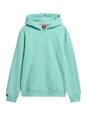 Superdry Green Essential Logo Hoodie - Image 5 of 6