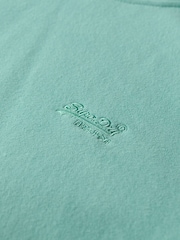 Superdry Green Essential Logo Hoodie - Image 6 of 6