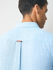 Azul - Camisas de linhoSuperdry manga comprida Vacation 100% Linen - Imagem 4 de 6