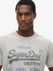 Superdry Grey VL Heritage Relaxed T-Shirt - Image 4 of 5