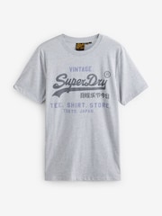 Superdry Grey VL Heritage Relaxed T-Shirt - Image 5 of 5