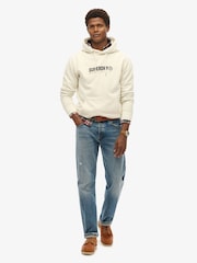 Superdry White Utility Sport Hoodie - Image 2 of 6