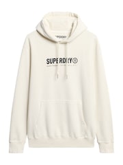 Superdry White Utility Sport Hoodie - Image 5 of 6