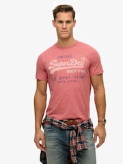 Superdry Pink VL Classic Relaxed T-Shirt - Image 1 of 5