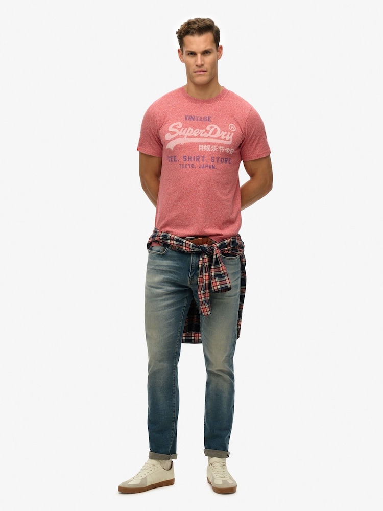 Superdry Pink VL Classic Relaxed T-Shirt - Image 2 of 5