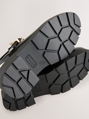 Baker by Ted Baker Girls Back to School Patent T-Bar Chunky Mary Jane Black Shoes - Image 6 of 6