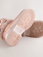 Baker by Ted Baker Girls Faux Fur Cuff Boots with Bow - Image 7 of 7
