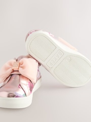 Baker by Ted Baker Girls Organza Bow Trainers - Image 5 of 5