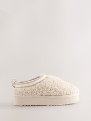 Baker by Ted Baker Girls Suede Mule Clog Slippers - Image 1 of 5