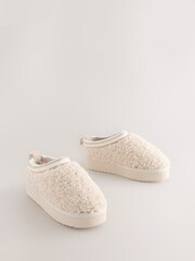 Baker by Ted Baker Girls Suede Mule Clog Slippers - Image 2 of 5