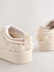 Baker by Ted Baker Girls Suede Mule Clog Slippers - Image 4 of 5