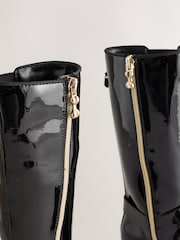Baker by Ted Baker Girls Tall Knee High Boots with Bow Charm - Image 5 of 7