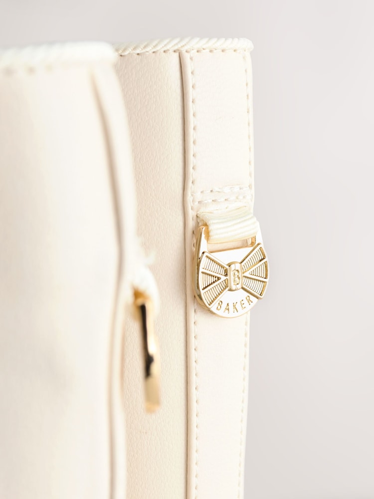 Baker by Ted Baker Girls Tall Knee High Boots with Bow Charm - Image 7 of 7