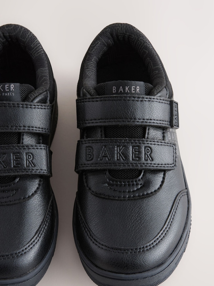 Baker by Ted Baker Boys Back to School Reflective Black Trainers - Image 6 of 6 Baker by Ted Baker Boys Back to School Reflective Black Trainers - Image 6 of 6
