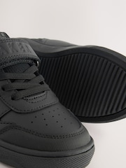 Baker by Ted Baker Boys Back to School Black Branded Tape Trainers - Imagen 5 de 5
