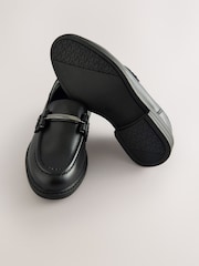 Baker by Ted Baker Boys Back to School Black Loafers - Image 5 of 5