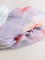 Baker by Ted Baker Organza Sleeve Bow Detail Top & Legging 2 Piece Set - Slika 5 iz 8