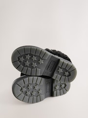 Baker by Ted Baker Girls Faux Fur Cuff Boots with Bow - Image 7 of 7