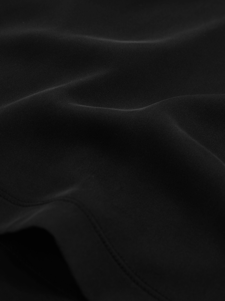 Reiss Black Ruby Silk-Front Cami Top - Image 6 of 6 Reiss Black Ruby Silk-Front Cami Top - Image 6 of 6
