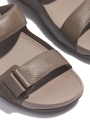 FitFlop Brown Gogh Moc Sandals In Leather - Image 4 of 4