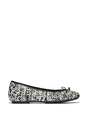 FitFlop Delicato Bow Woven Ballet Shoes - Image 2 of 5