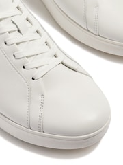 Черный - FitFlop Rally Crystal Backtab Leather Sneakers - Image 5 of 5